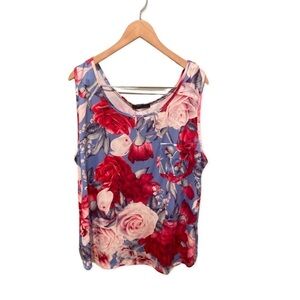 LOVEU.DEAR NWT Floral Tank Top Blouse Size 2XL